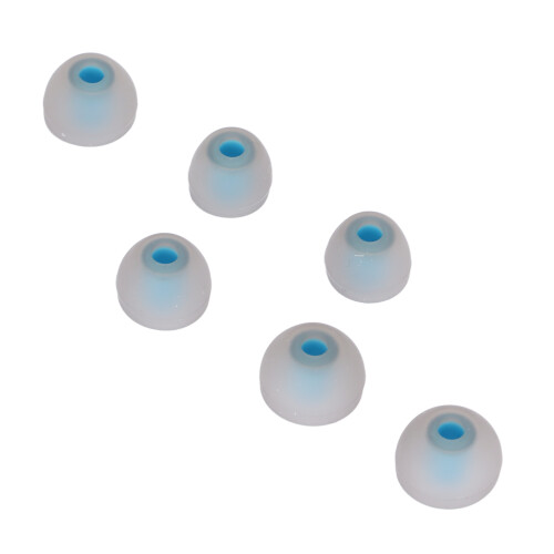 3 Size 6 Pcs Replacement Earplugs Soft Silicone 1