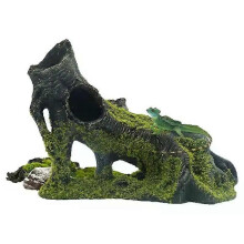 Akvarium Drivved Sköldpadda Tank Trä Trädrot Massivt reptilträ Grenar Akvariumdekorationer för fisk