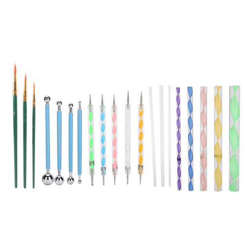 20pcs Dotting Tool DIY Ball Stylus Acrylic Rods
