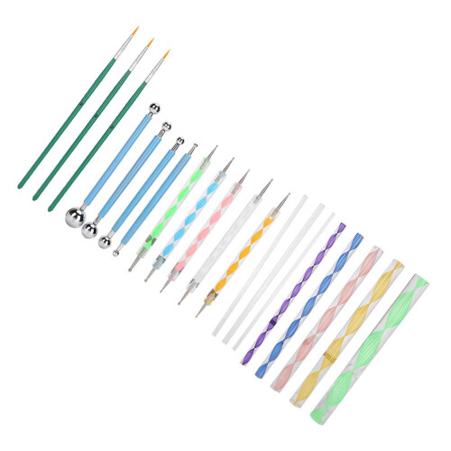 20pcs Dotting Tool DIY Ball Stylus Acrylic Rods 1