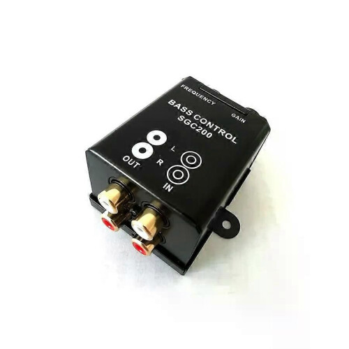Baskontroll Justera nivå Volym Förstärkare Subwoofer Equalizer Crossover 1
