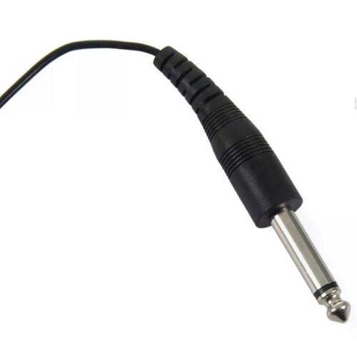 Microfono a contatto piezoelettrico con clip per chitarra acustica universale nera 2