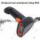 Scanner de codes-barres 2D sans fil 640x480 2000 mAh Noir 6