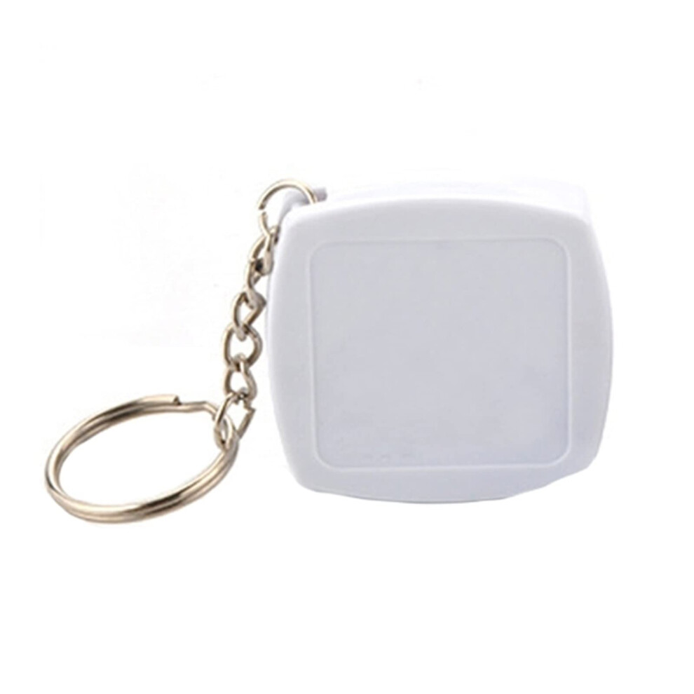 Tape Measure 2M Metal Ruler Keychain Portable Retractable Measuring Tool With Durable Construction And Compact Design 6276012526737