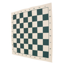 PVC-Schachbrett nur tragbares weiches Schachbrett Standard-Schachbrett für Reisen Outdoor-Camping 34,5x34,5 cm