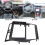 9in Car Navigation Panel Frame Cover for A6 C5 2002-2006 Interior Accessory 6