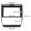 9in Car Navigation Panel Frame Cover for A6 C5 2002-2006 Interior Accessory 5