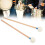 2Pcs Felt Drum Mallet Set with Wooden Handle - Blue Non-Slip Instrument Accessory 15
