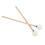2Pcs Felt Drum Mallet Set with Wooden Handle - Blue Non-Slip Instrument Accessory 13