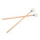 2Pcs Felt Drum Mallet Set with Wooden Handle - Blue Non-Slip Instrument Accessory 1