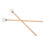2Pcs Felt Drum Mallet Set with Wooden Handle - Blue Non-Slip Instrument Accessory 14