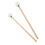 2Pcs Felt Drum Mallet Set with Wooden Handle - Blue Non-Slip Instrument Accessory 10