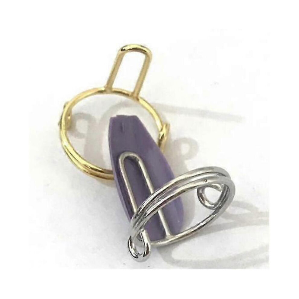 Nail Rings，10 Pieces Sets Thin Nail Rings For Ladys Daily Fingertip Protective Cover Ring Jewelry Gift To Girlfriend-image