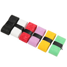 6 Stück/Set Mehrfarbige Viskose Tennisübergriffe Antirutsch Badminton Schläger-Handkleber für Sport