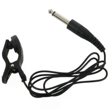 Zwarte universele gitaar akoestische clip-on pickup piezo contactmicrofoon