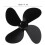 4 Blades Fireplace Fan Blade Stove Fan Blades 15