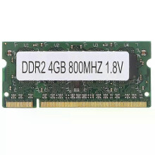 DDR2 4GB 800Mhz Laptop Ram PC2 6400 2RX8 200 Pins SODIMM för Intel AMD Laptop Memory