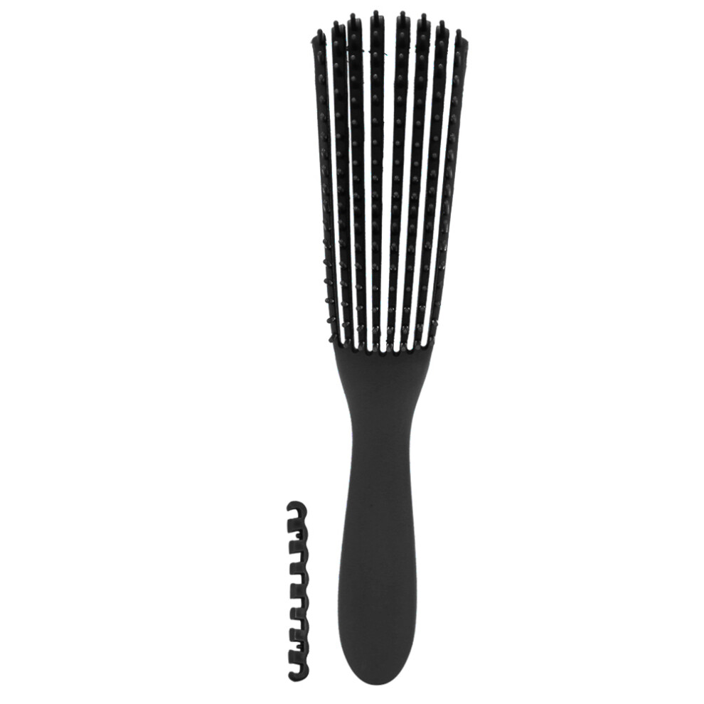 Unisex Black Antistatic Barber Hair Massage Comb Professional