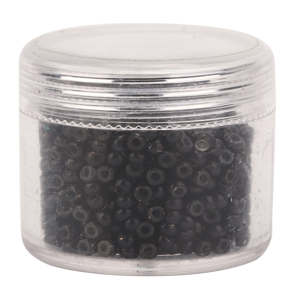 1000pcs 3mm x 2mm Silicone Micro Links Rings Beads