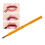 Retractable Lip Brush Portable Soft Hair Lip Gloss 4