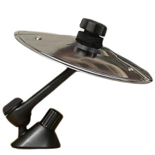 Car Crash Cymbal for Cars, Silver Drum Cymbal for Air Vent, Easy Installation for All Vehicle Types