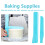 Cake Smoother Ruler Height Adjustable Cream Butter 15