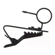 Bärbar Metal Mini Mic Knytklämma för mikrofontillbehör 10 mm