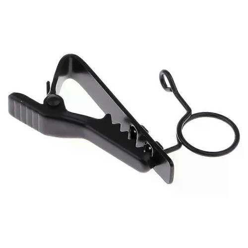 Draagbare metalen mini-microfoon stropdas kledingclip voor microfoon accessoire 10mm 2