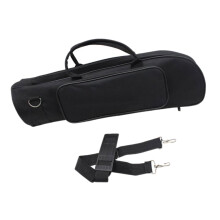 Trumpet Bag Durable Oxford Cloth Gig Bag with Compartments for Accessories Portable for Young Musicians Safe Transportation