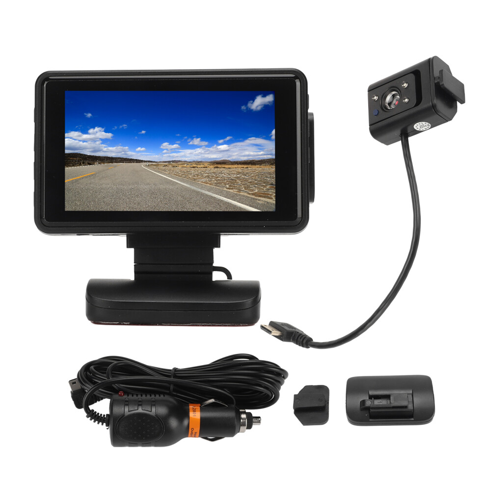 Front Rear Dash Camera 1080P Hd Ir Night Vision 9387669071970