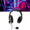 USB Gaming Headset Wire Control Adjustable Volume 12