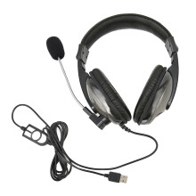 USB Gaming Headset Wire Control Adjustable Volume