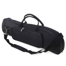 Trumpet Carry Bag, Portable Wind Instrument Case, Durable Protective Shoulder Bag, 53x15.5x13 cm, Koto Bag, Siehe