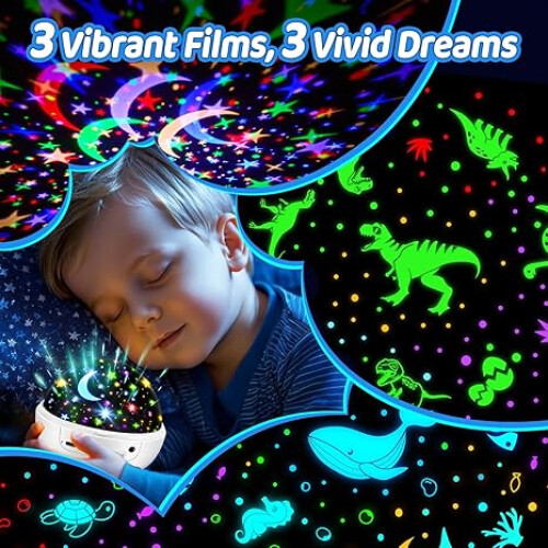 COONIGHT Sensory Toys for Babies Remote Sensory Lights Star Projector 2