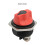 DC300A 2P SPST Isolatore di Batteria Plastica+Metallo Nero 10