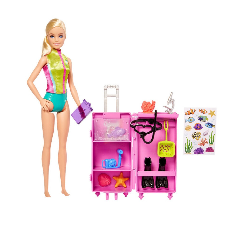 Mattel Barbie Fashion Careers Marine Biologist Doll & Accessories