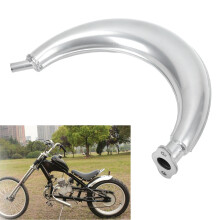 Banana a mezzaluna 49cc-80cc Argento 18mm/10mm 40mm