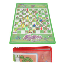 Set 2-en-1 d'échecs volants et d'échelles - 60,4  44,8 cm