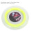 Cordaje de bádminton 0.72mm 200m Amarillo fluorescente 8