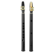 Little Sax Pocket Saxophone Key Bb 8 Holes with Alto Mouthpiece Portable Professional Music Instrument