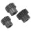 Ensemble de pignons RC 15T 17T 20T 0.8MOD Acier noir 6
