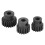 Ensemble de pignons RC 15T 17T 20T 0.8MOD Acier noir 3