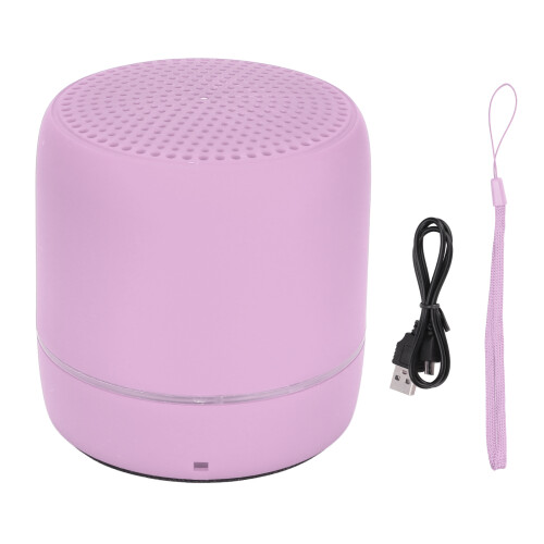 Mini altoparlante Bluetooth 5.0 da viaggio 500 mAh rosa 1