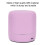 Mini altoparlante Bluetooth 5.0 da viaggio 500 mAh rosa 9