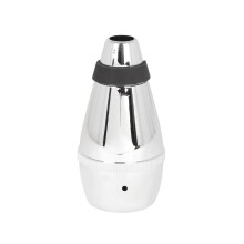 Trumpet Mute Silencer for Practice - Lightweight Brass Trumpet Tool, Silver Color, One Size Fits All Music Accessory