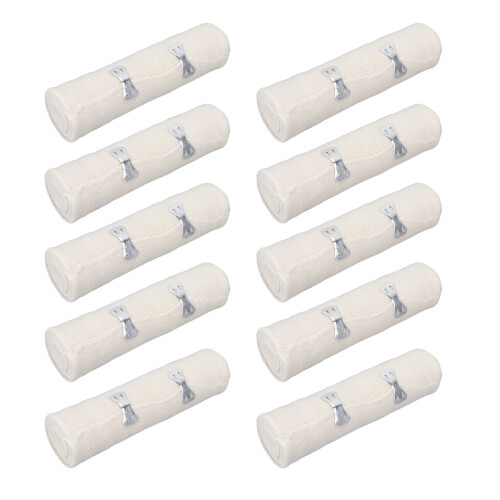 10 rollos de vendaje elástico 15x450cm con hebilla 1