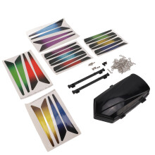 Box portabagagli da tetto per auto RC 180x84x43mm 7.3oz nero