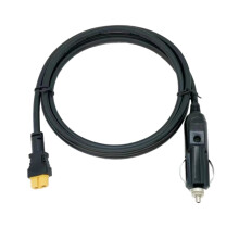 Kabel zapalniczki samochodowej do XT60, odłączany, 1,5 m, do montażu w samochodzie