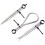 Fjäder Inside Utsida Divider Caliper Set 8-tums maskinistverktyg 3-pack 2