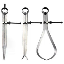 Fjäder Inside Utsida Divider Caliper Set 8-tums maskinistverktyg 3-pack